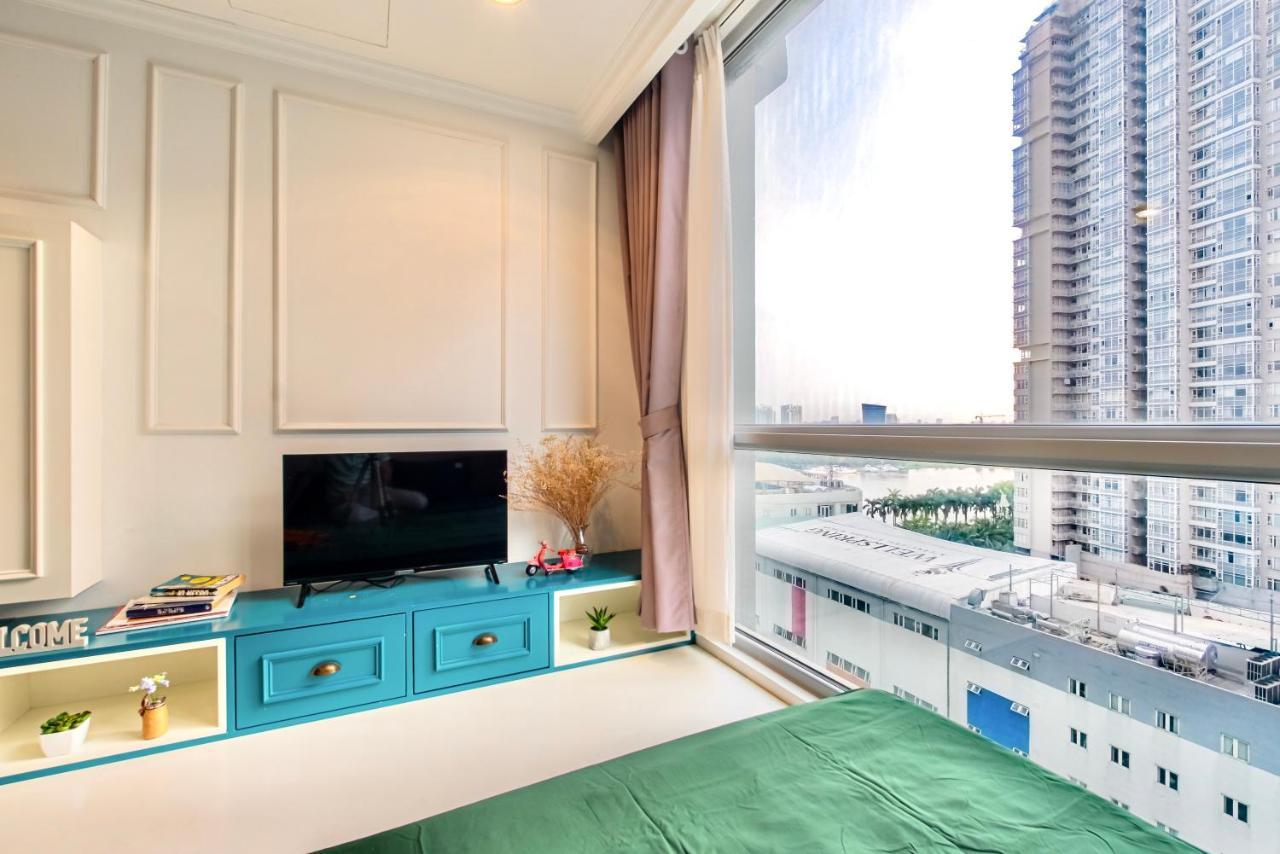 Moxy Hcmc Aparts - Vinhomes Central Park, Ice Rink Ho Chi Minh-stad Buitenkant foto